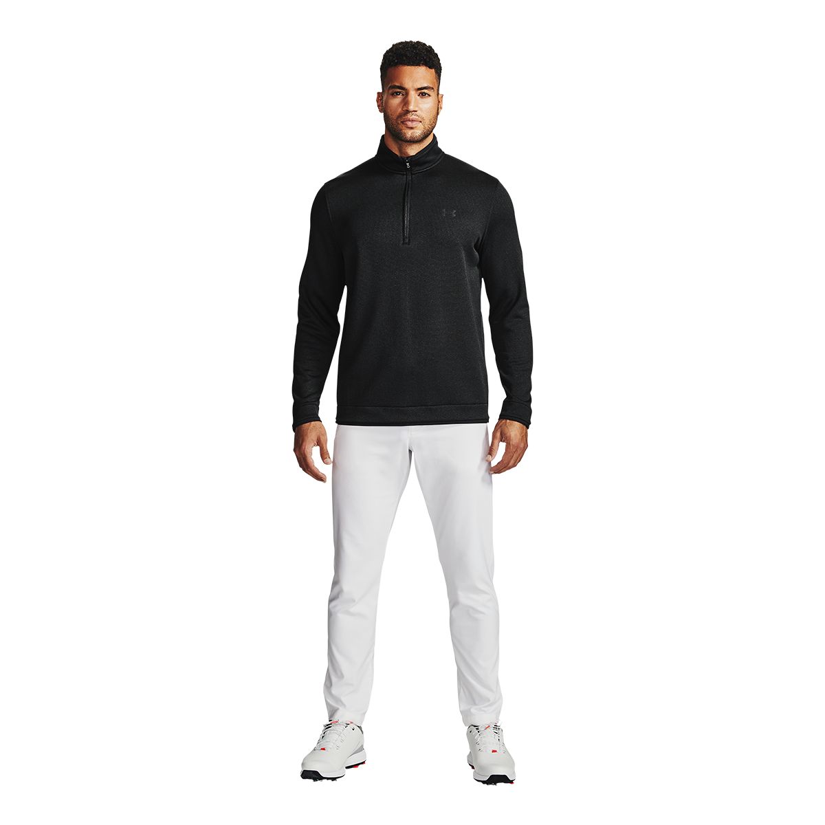 Under Armour Golf Men's Storm SweaterFleece Long Sleeve Polo