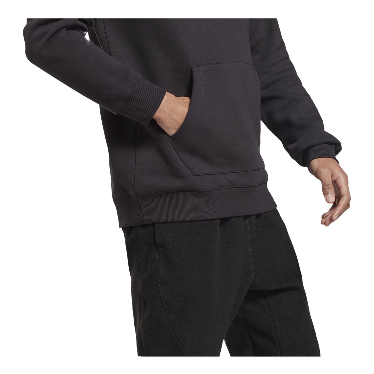 Reebok Men's LBR Hoodie, Pullover, Fleece, Drawstring