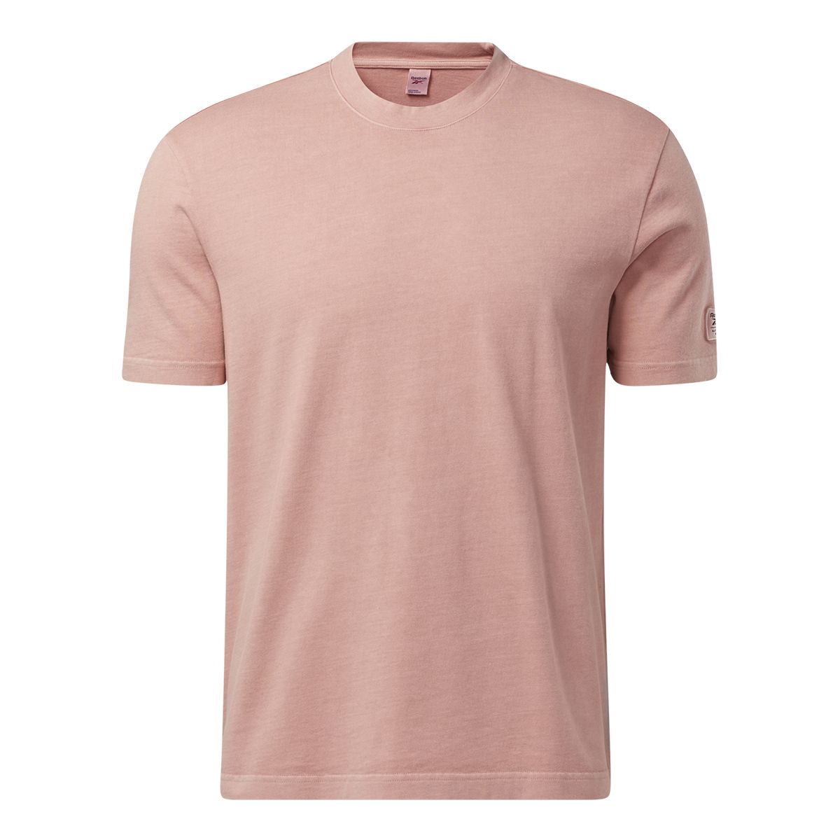 reebok t shirt mens pink