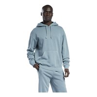 Reebok Men's Classic No Dye Hoodie, Pullover, Drawstring Front_Angled_Right
