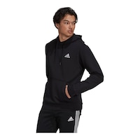 adidas Men's Feel Cozy Hoodie Front_Angled_Left
