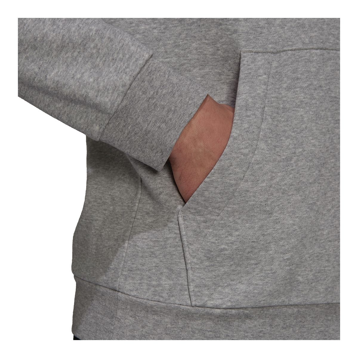 adidas Men's Feel Cozy Hoodie, Pullover, Fleece, Drawstring