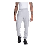 Champion Men's Powerblend Cargo Sweatpants, Fleece, Cotton, Workout, Tapered, Joggers Front_Flat