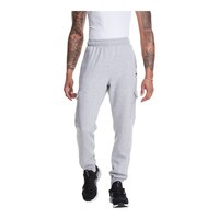 Champion Men's Powerblend Cargo Sweatpants, Fleece, Cotton, Workout, Tapered, Joggers Front_Flat