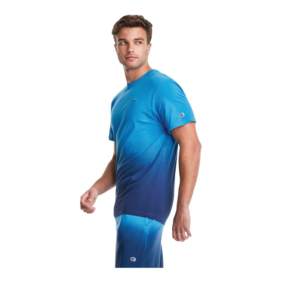 Champion Men's Powerblend Ombre T Shirt
