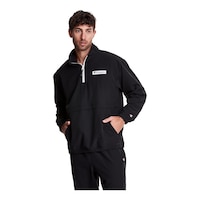 Champion Men's Utility Woven Jacket Front_Angled_Left