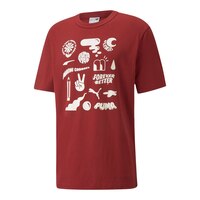 Puma Men's Downtown Graphic T Shirt Front_Angled_Left