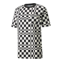 Puma Men's Downtown All Over Print T Shirt Front_Angled_Left
