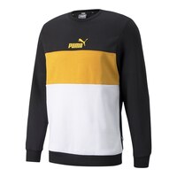 PUMA Men's Essentials Colorblock Sweatshirt Front_Angled_Left