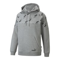 PUMA Men's Power All Over Print Hoodie, Pullover, Drawstring Front_Angled_Left