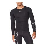 2XU Men's Core Compression Long Sleeve Shirt Front_Flat