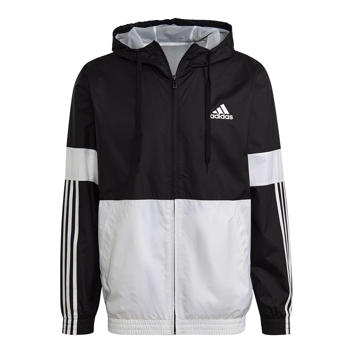 adidas Men's Colorblock Windbreaker Jacket