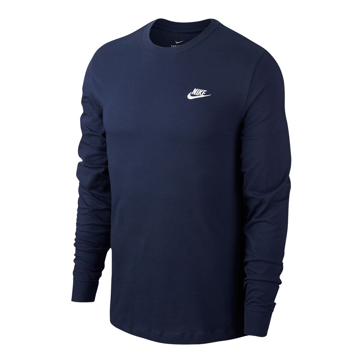 Nike Sportswear Men's Club Long Sleeve T Shirt