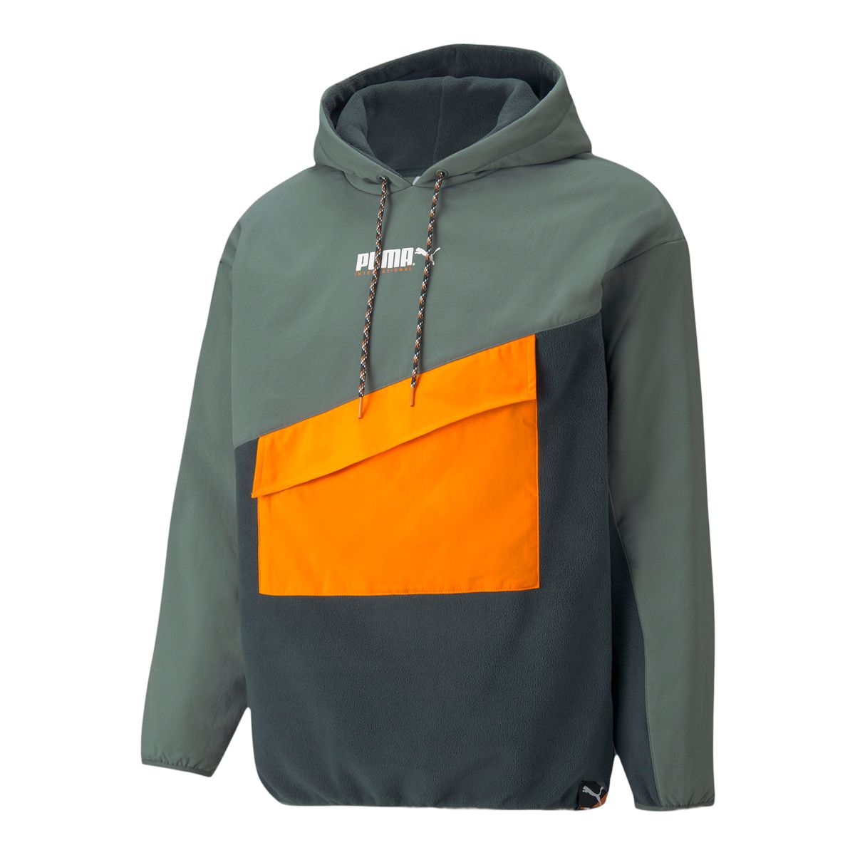 PUMA Men's INTL Winterized Hoodie, Pullover, Drawstring