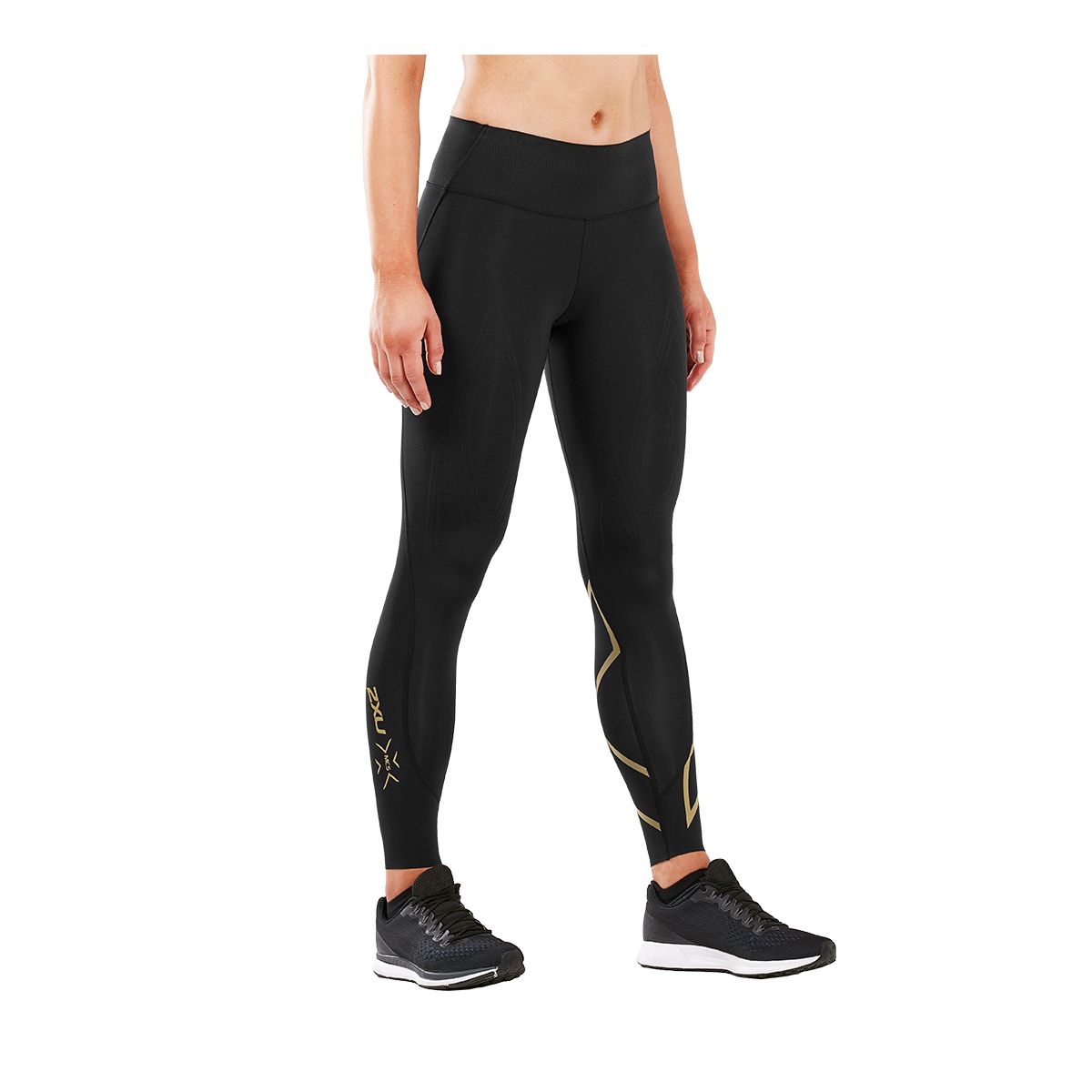 2XU Women's MCS Cross Training Mid Rise Compression Tights