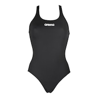 Arena Women's Solid Swim Pro One Piece Swimsuit/Bathing Suit, Sport Front_Flat
