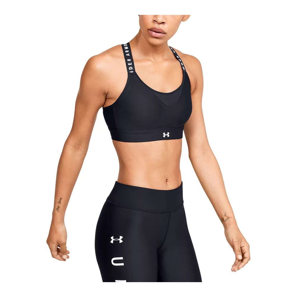 Under Armour INFINITY - High support sports bra - white 