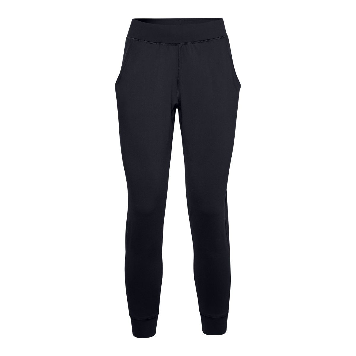 Under Armour Athletic Yoga Pants Womens Small Black Stretchy All Season  Running