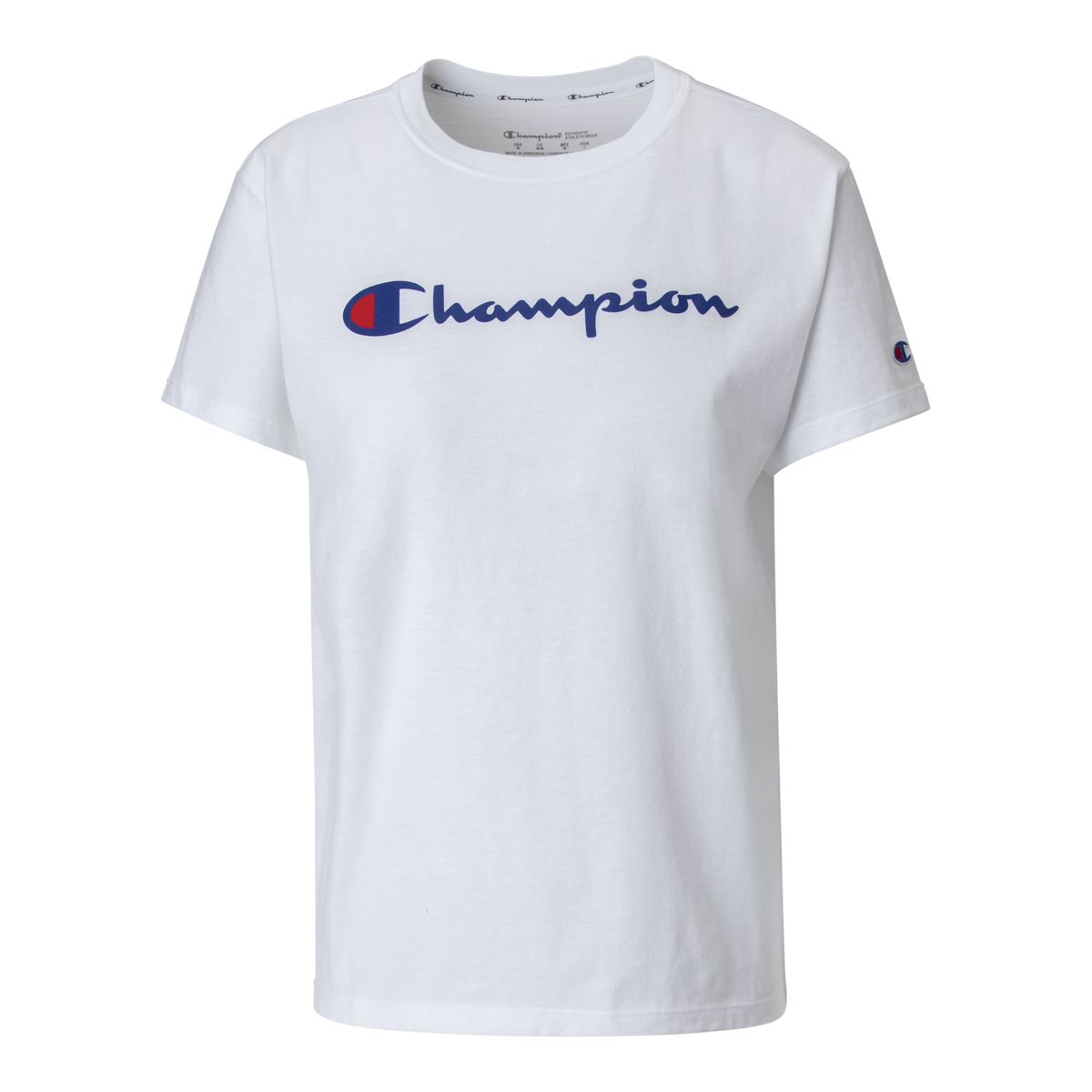 Champion womens Tee Shirt, Classic Crewneck Tee Shirt, Best Cotton