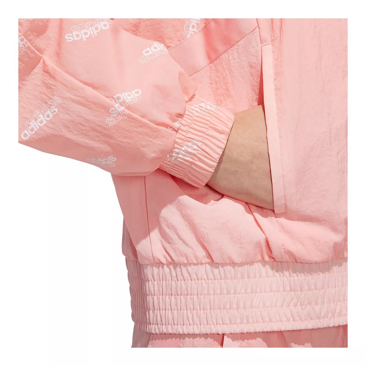 adidas Women's Sportswear Favorites Woven All Over Print Jacket