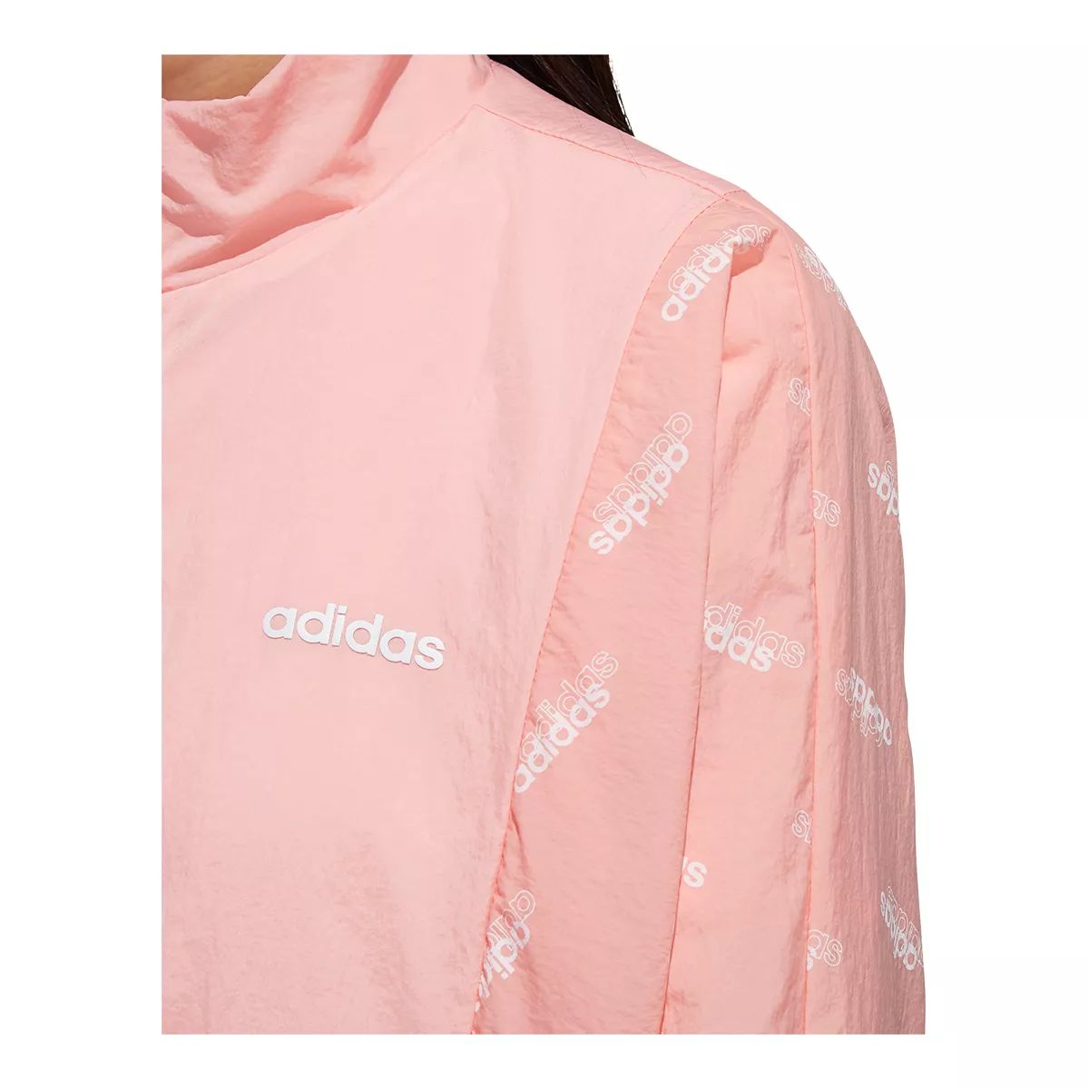 adidas Women's Sportswear Favorites Woven All Over Print Jacket