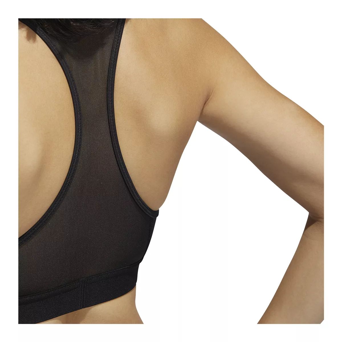 adidas Women's Don't Rest Alphaskin Sports Bra, Medium Impact, Padded