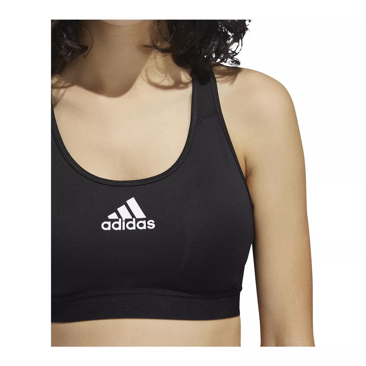 adidas Women's Don't Rest Alphaskin Sports Bra, Medium Impact, Padded