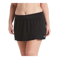 Nike Women's Plus Size Core Swim Boardskirt Front_Flat
