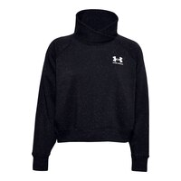 Under Armour Women's Rival Funnel Neck Fleece Pullover Front_Flat