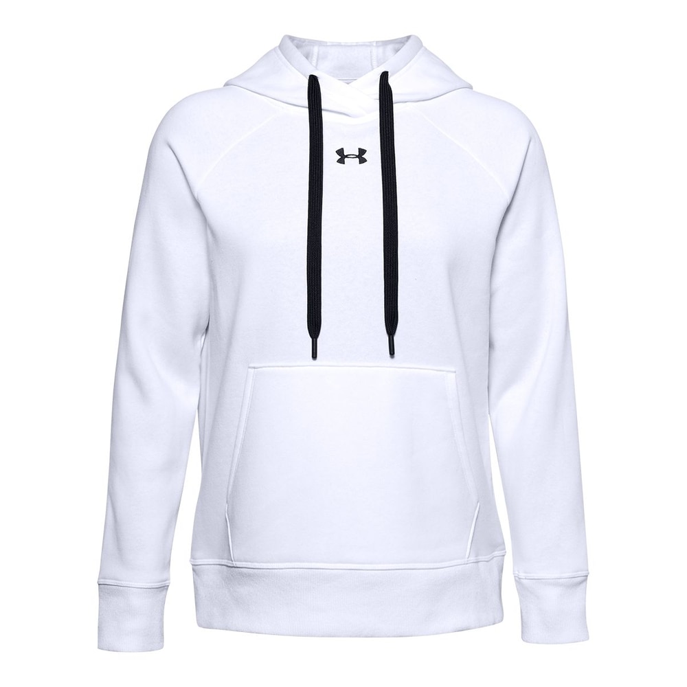 Under Armour Rival Fleece HB Hoodie Red / White - Free delivery