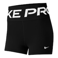 Nike Pro Women's Shorts Front_Three_Fourths_Angled_Left