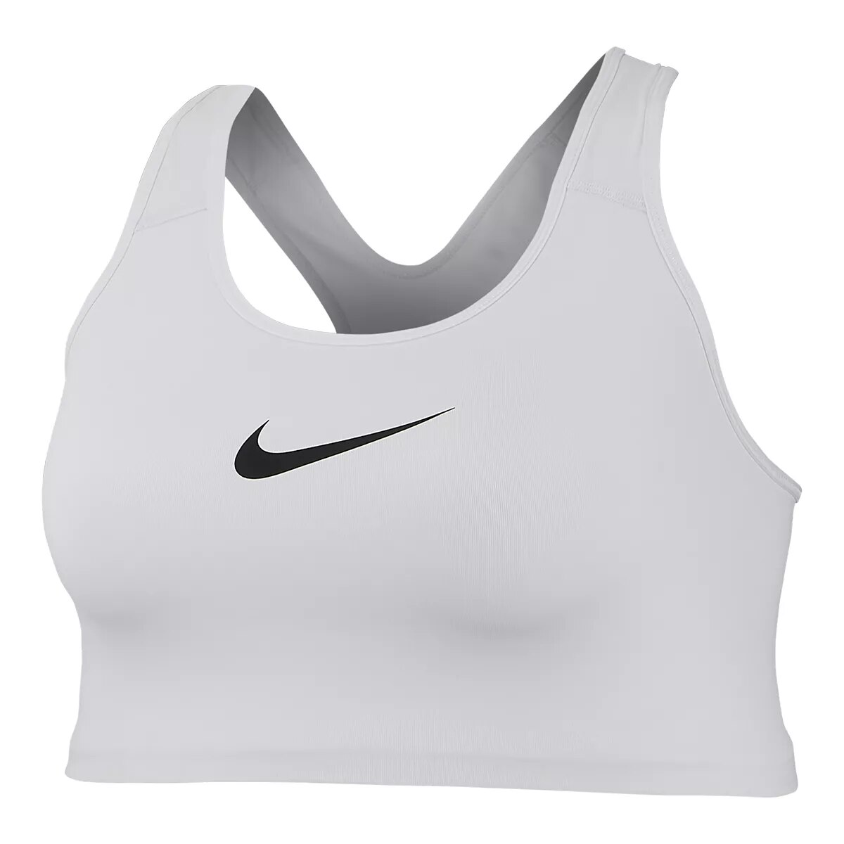 Nike Women's Swoosh Plus Size Sports Bra, Medium Impact, Padded