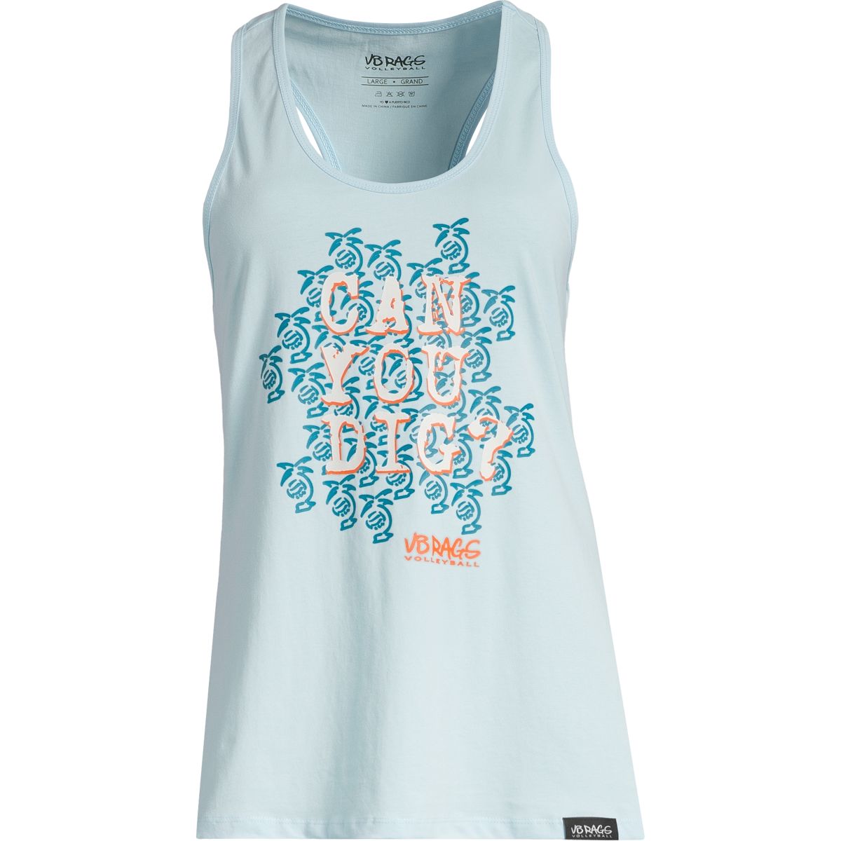 VB Rags Women's Can You Dig Volleyball Tank Top, Relaxed Fit | Sportchek