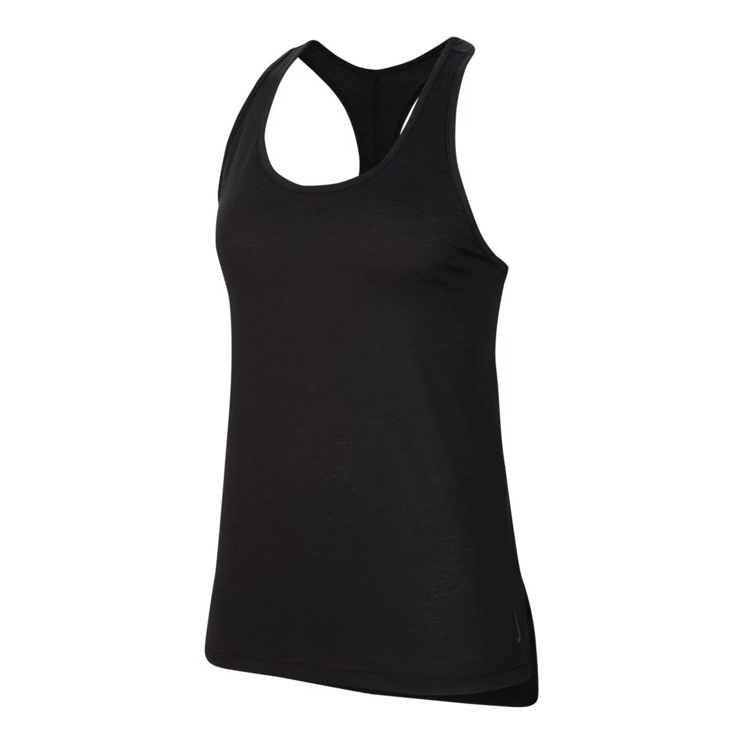 Nike Women's Yoga Layer Tank Top, Standard Fit, Sleeveless, DriFIT