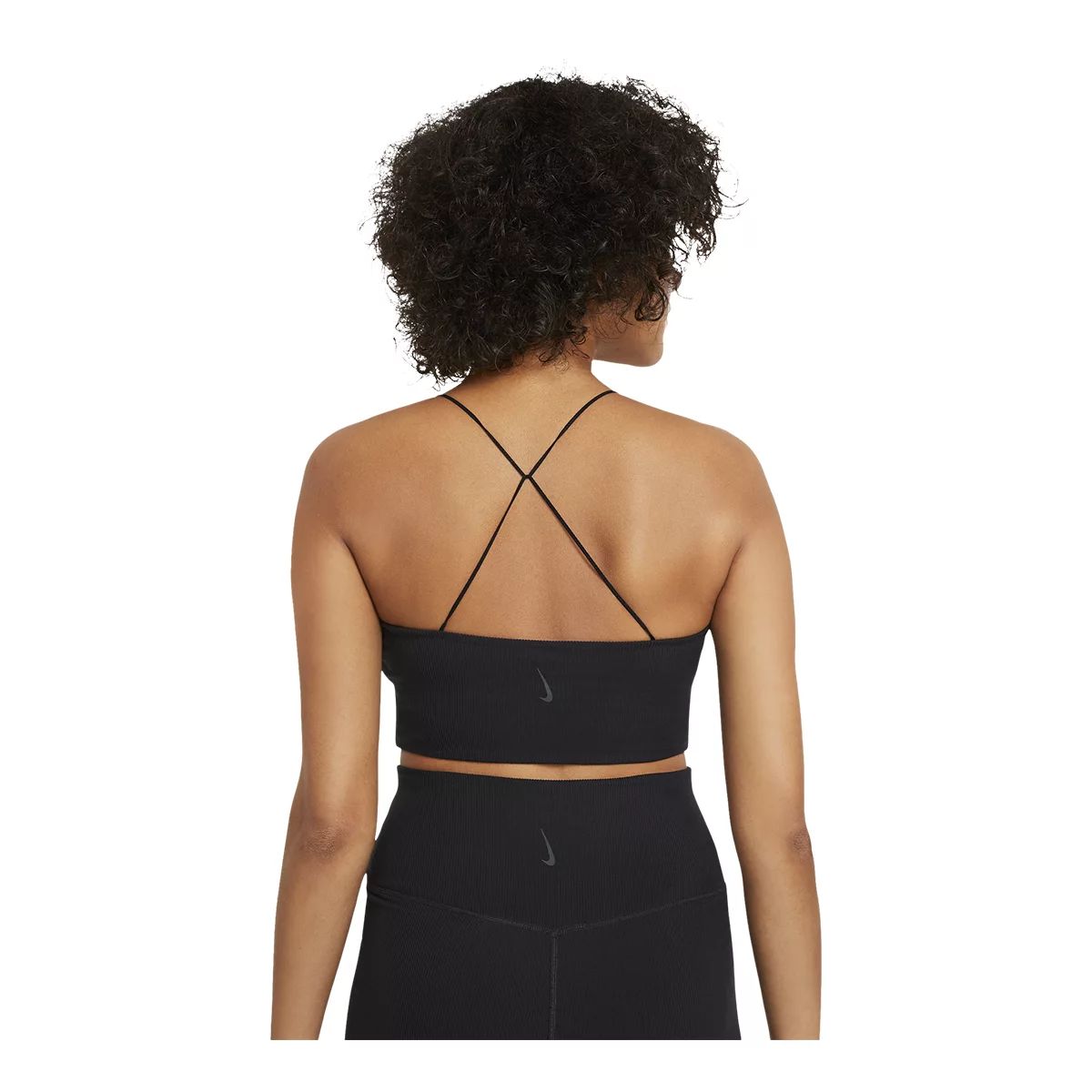 Nike Women's Yoga Luxe Cami Tank Top, Tight Fit, Sleeveless, Dri-FIT, Sports