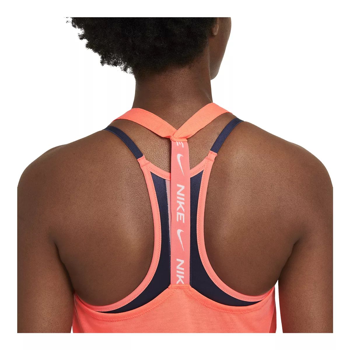 Nike Women's Elastika Tank Top, Standard Fit, Sleeveless, Dri-FIT, Sports