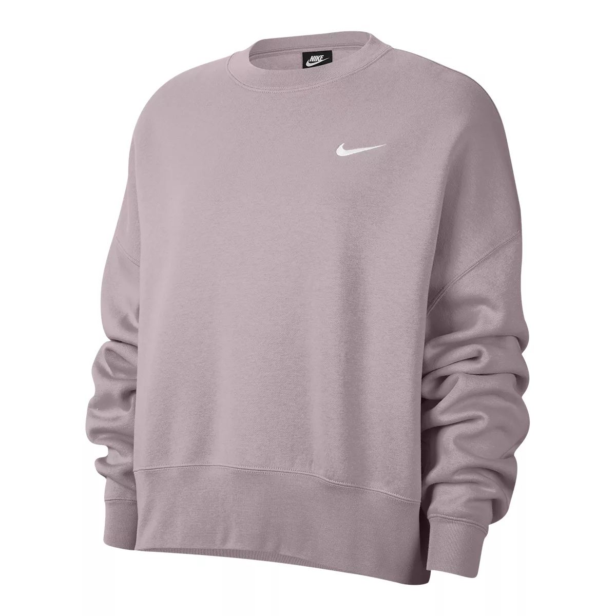 Nike Sportswear Women's Trend Fleece Crop Sweatshirt, Loose Fit