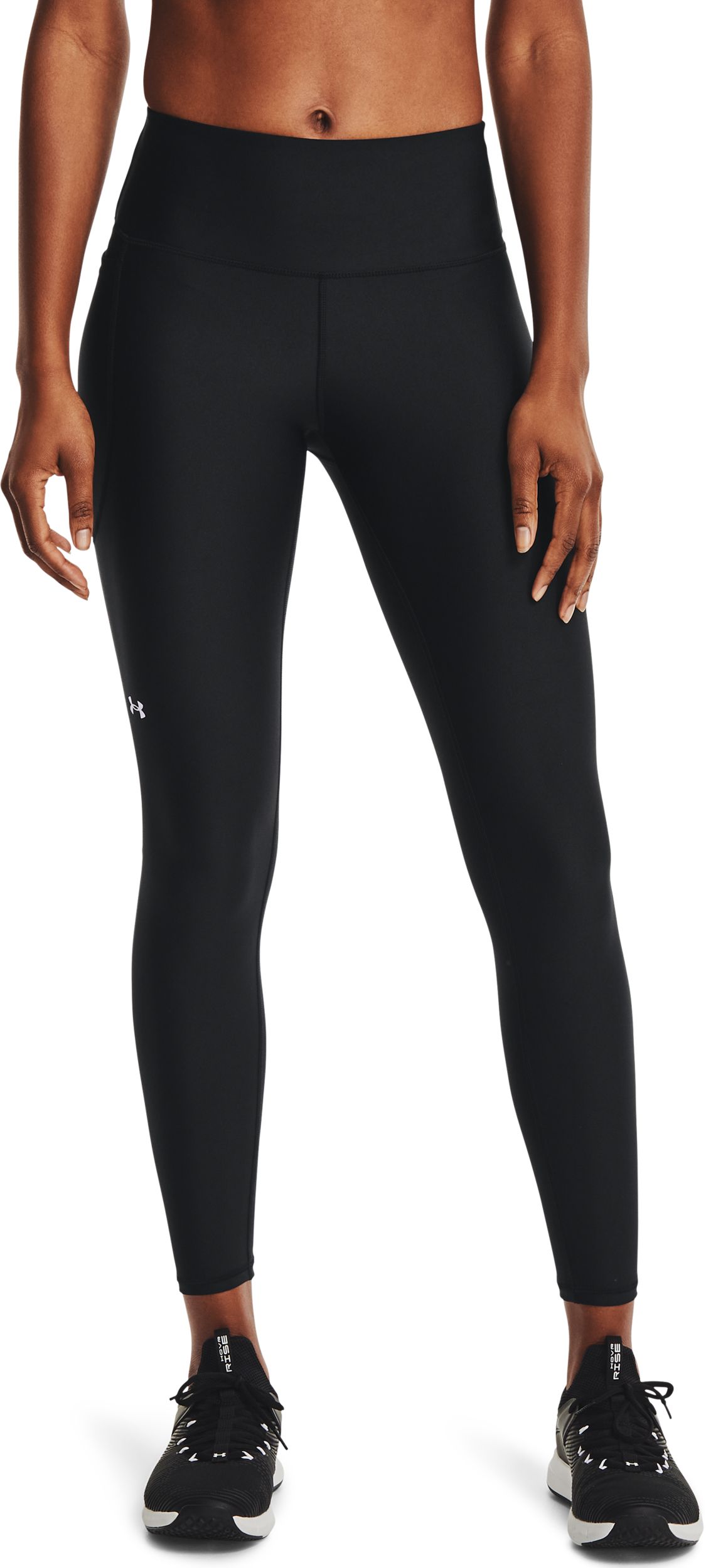 Under Armour Training Leggings Womens XS Extra Small Black Fitted