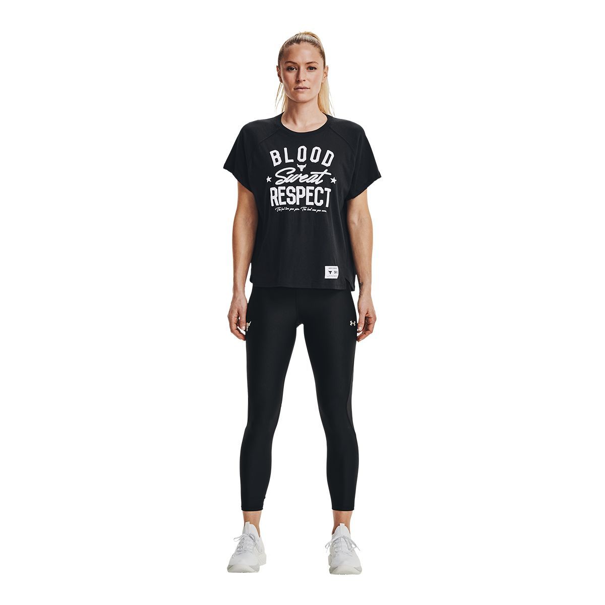Under Armour Women's Sportswear Project Rock BSR T Shirt