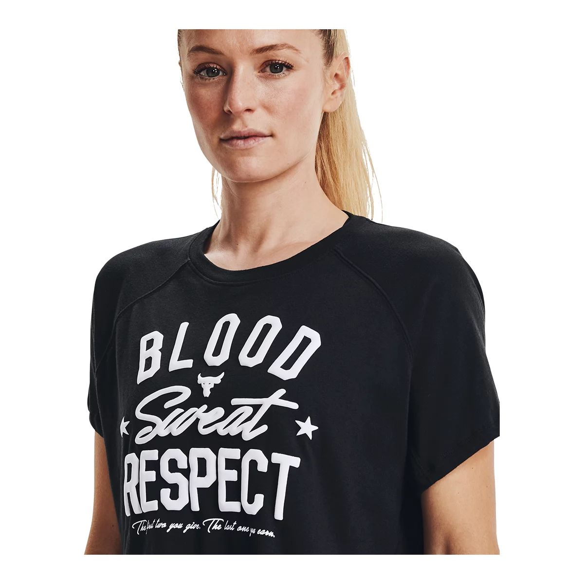 Under Armour Women's Sportswear Project Rock BSR T Shirt