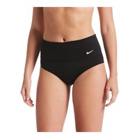 Nike Women's Essential High Waist Bikini Bottom Front_Angled_Left