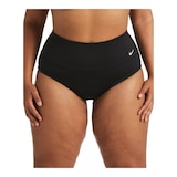 Nike Women's Essential High Waisted Plus Size Swimsuit Bikini Bottom, Sport Front_Flat