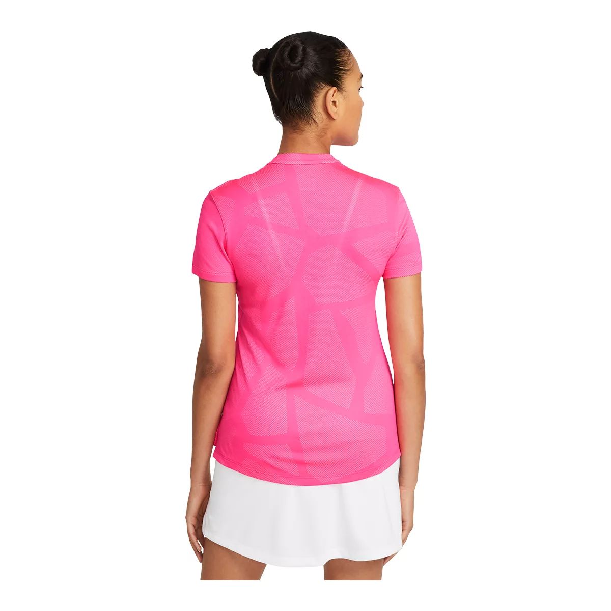 Nike Golf Women's Breath Course Jacquard Polo T Shirt