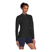 Nike Golf Women's Dri-Fit Long Sleeve 1/2 Zip Polo T Shirt, Slim-Fit, Dri-Fit Front_Angled_Right