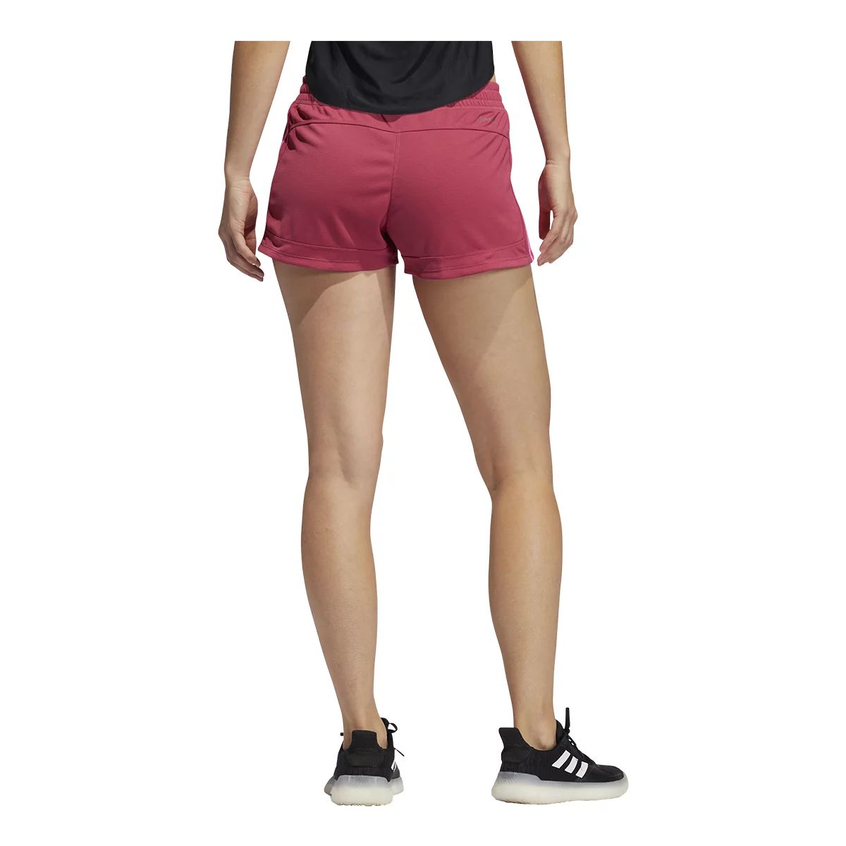 adidas Women's Sportswear 3-Stripe Knit Shorts