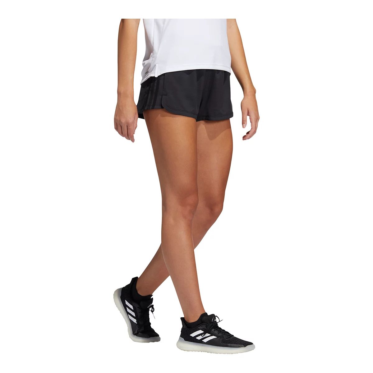 adidas Women's Woven 3-Stripe Shorts