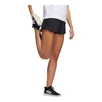 adidas Women's Woven 3-Stripe Shorts Front_Angled_Right