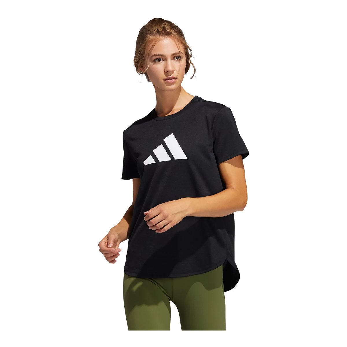 adidas Women's Badge of Sport Logo T Shirt
