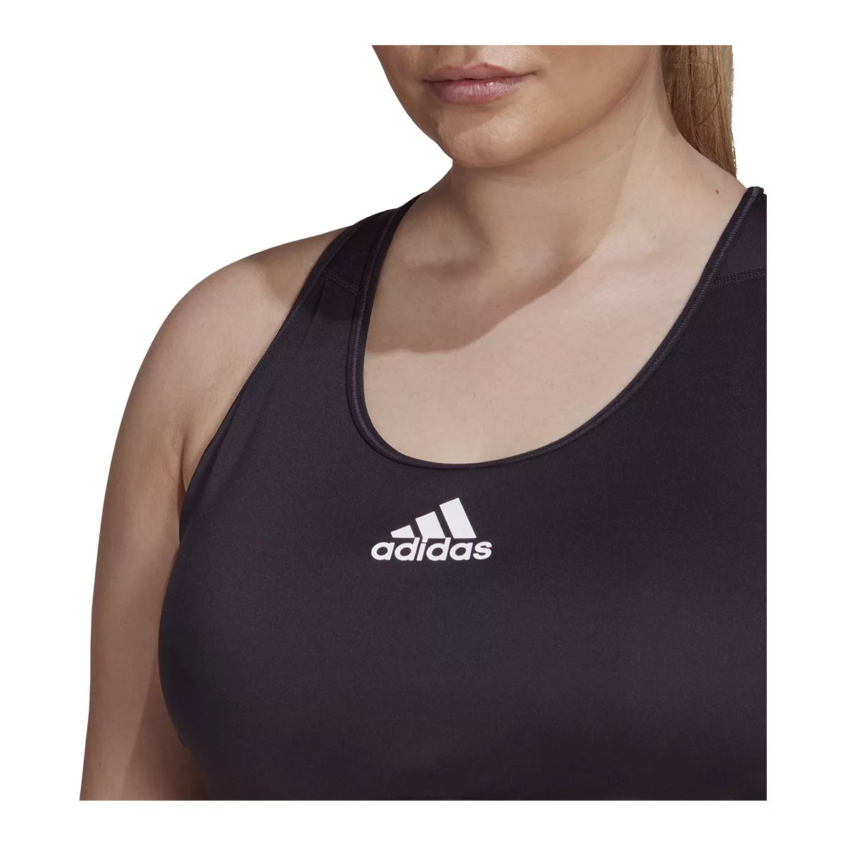 adidas Women's Plus Size Aeroknit Sports Bra
