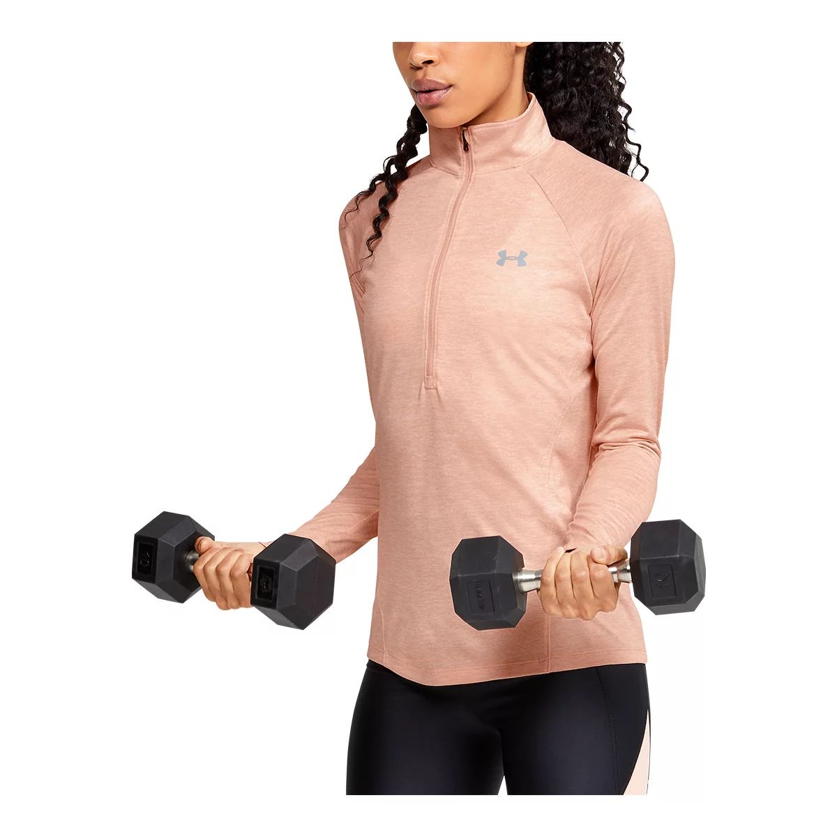 Under Armour Women's Tech Twist Long Sleeve Half Zip Training